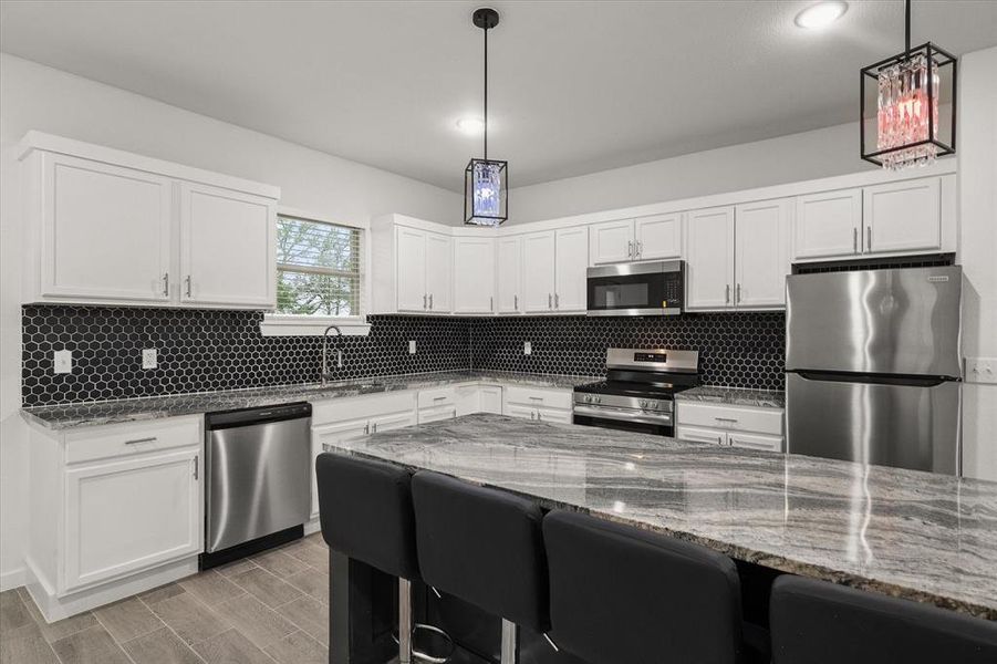 Furnished interior view inside a new home in , Barry (Image 13).