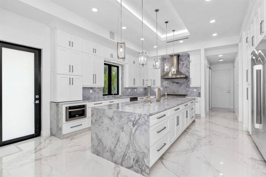 Furnished interior view inside a new home in , Parkland (Image 3).