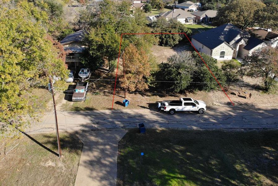 Aerial view of lot Aerial view of lot