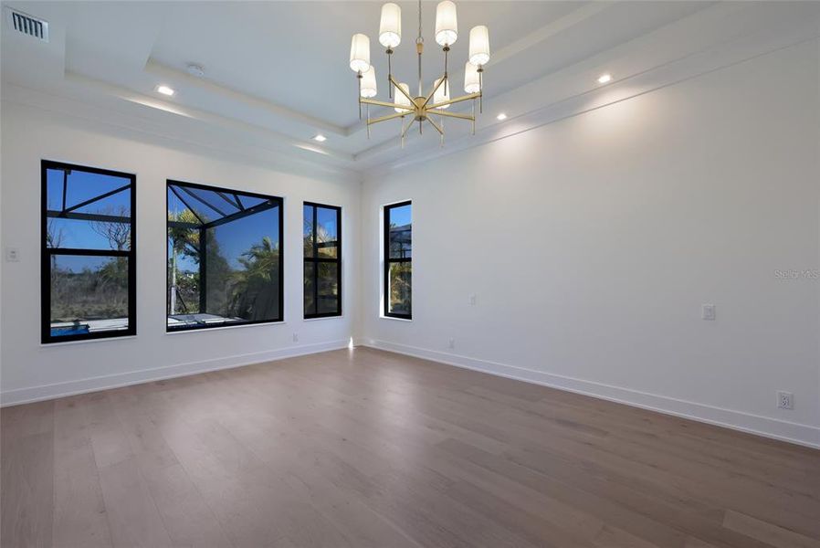 Spacious, unfurnished interior of a new home in Wild Blue at Waterside, Sarasota (Image 40). Spacious, unfurnished interior of a new home in Wild Blue at Waterside, Sarasota (Image 40).