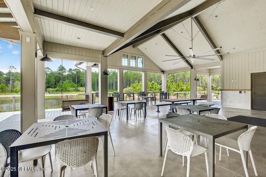 Furnished interior view inside a new home in Tributary, Yulee (Image 27).