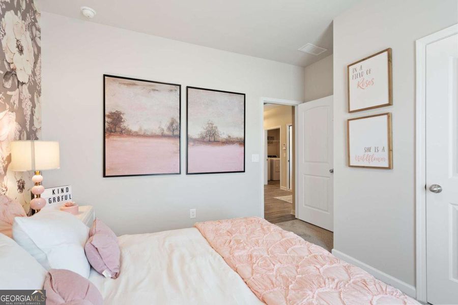 Furnished interior view inside a new home in Maddox Station, Eatonton (Image 25).