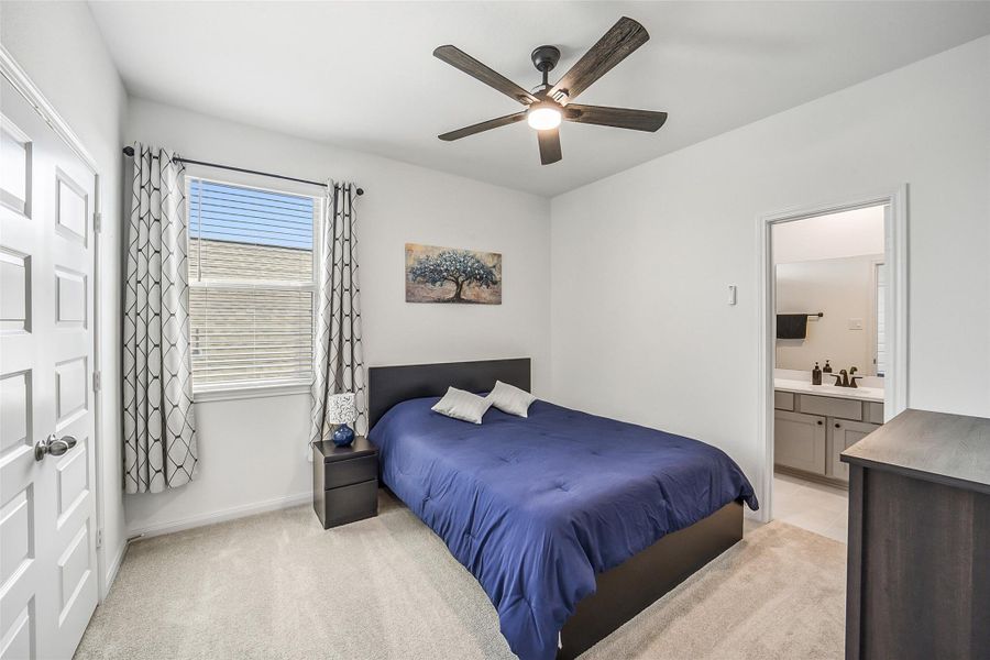 Furnished interior view inside a new home in Stone Creek Ranch, Hockley (Image 7).