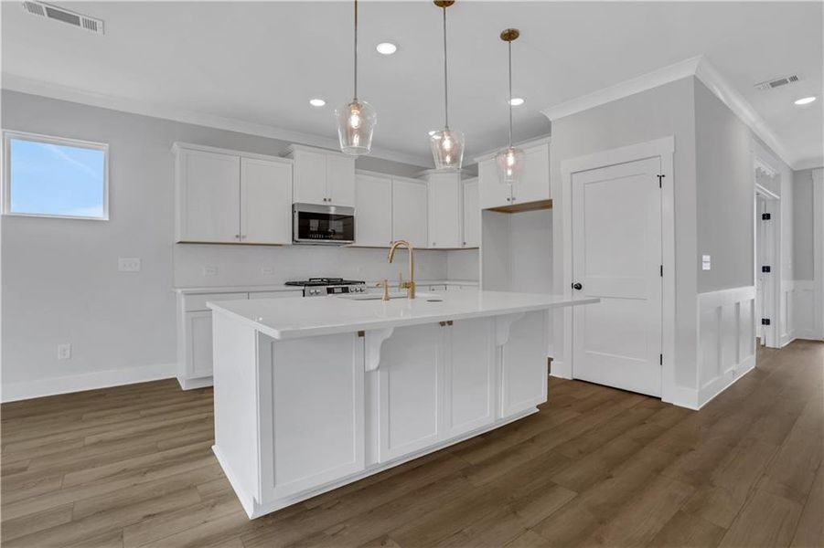 Furnished interior view inside a new home in , Loganville (Image 5).