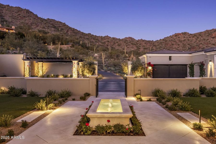 Front Fountain and Gardens