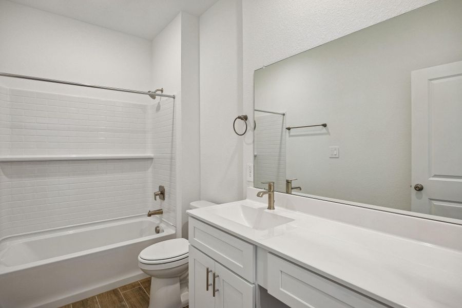 Furnished interior view inside a new home in Montgomery Bend, Montgomery (Image 12). Furnished interior view inside a new home in Montgomery Bend, Montgomery (Image 12).