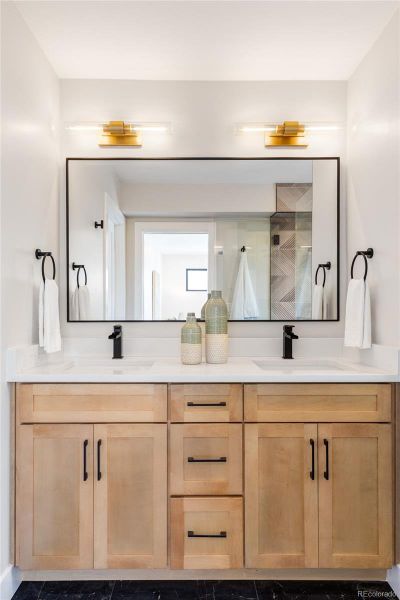 Furnished interior view inside a new home in , Denver (Image 5).