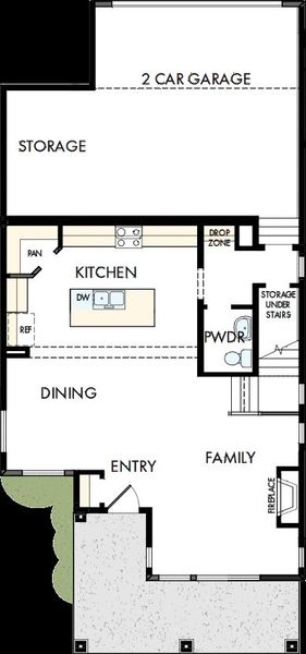 2D floor plan layout of this home in Elevate at Wolf Ranch, Colorado Springs, CO (Image 2). 2D floor plan layout of this home in Elevate at Wolf Ranch, Colorado Springs, CO (Image 2).
