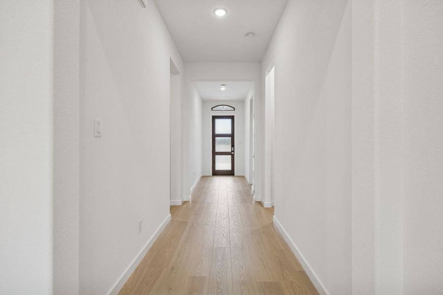 Entryway in the Gilmour II home plan by Trophy Signature Homes – REPRESENTATIVE PHOTO