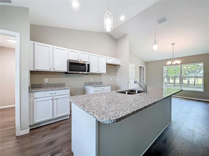 Furnished interior view inside a new home in , Dunnellon (Image 5).