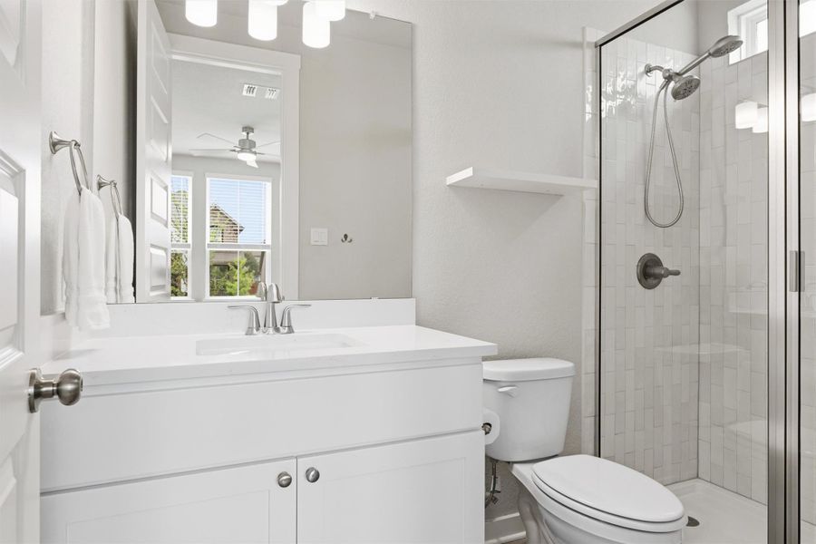 Furnished interior view inside a new home in , Georgetown (Image 13).