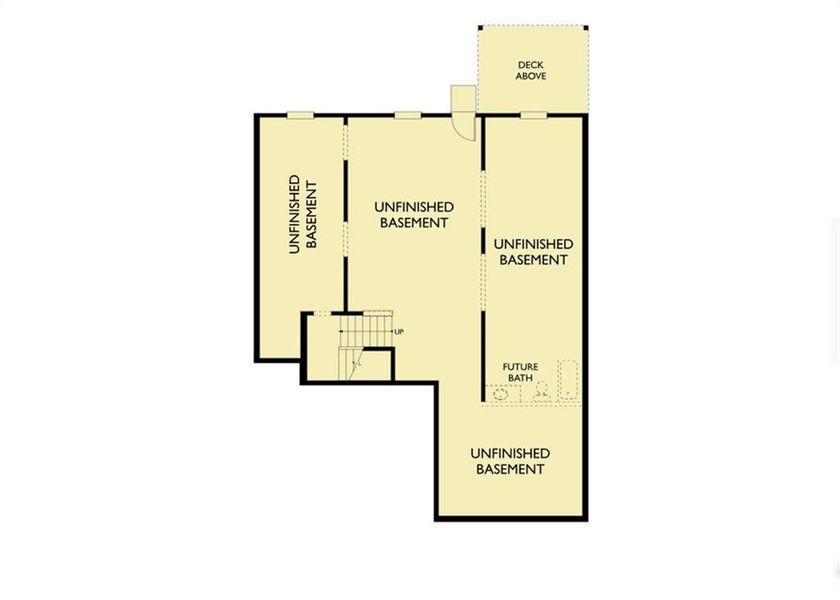 2D floor plan layout of this home in Arbors at Richland Creek, Buford, GA (Image 7). 2D floor plan layout of this home in Arbors at Richland Creek, Buford, GA (Image 7).
