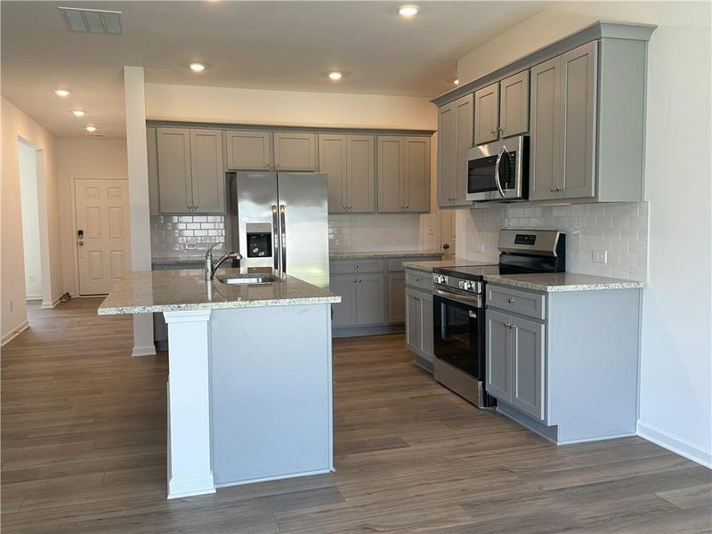 Furnished interior view inside a new home in Buice Lake, Acworth (Image 7).