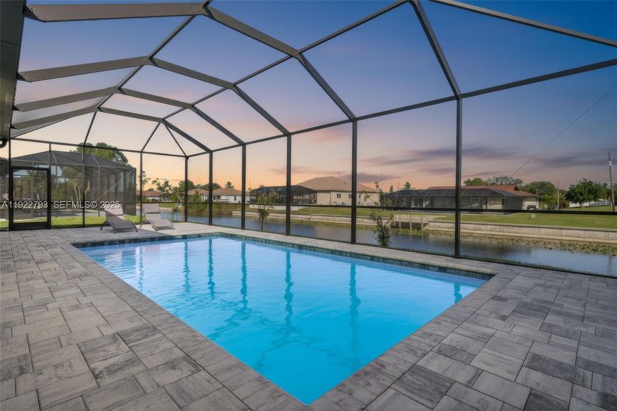 Exterior details and patio area of a home in , Cape Coral (Image 25).