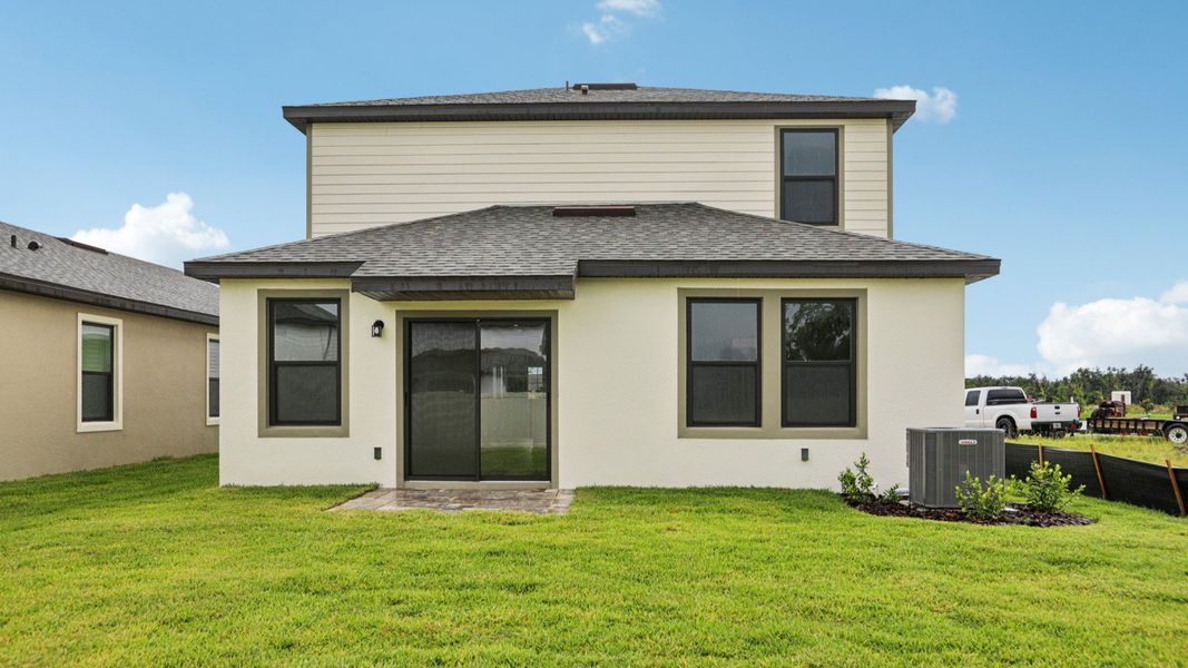 Naples Back Exterior Grasslands West in Lakeland FL