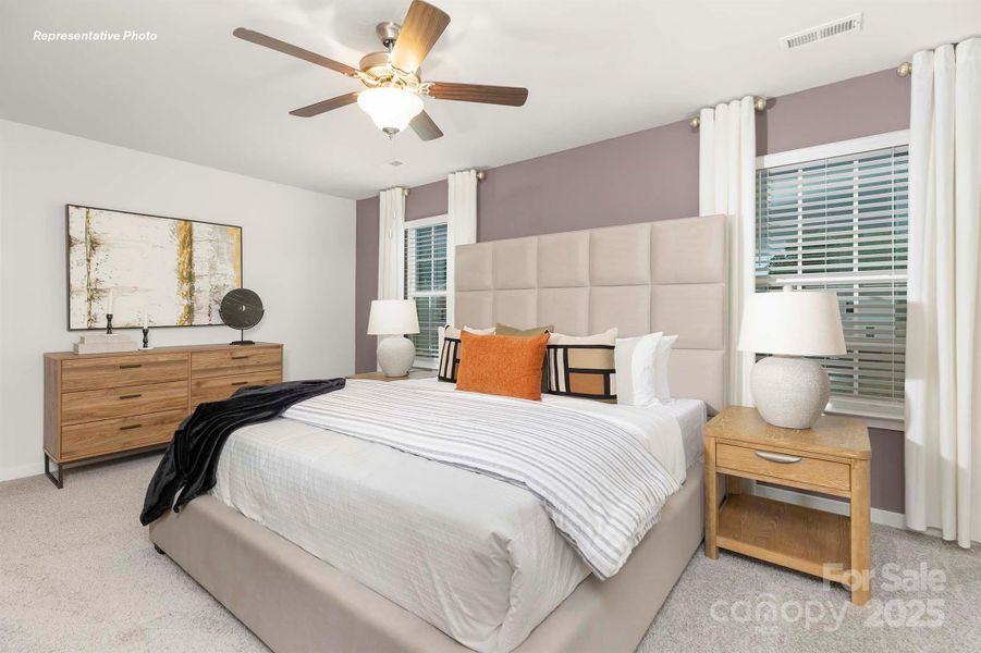 Furnished interior view inside a new home in Fergus Crossing, York (Image 18).