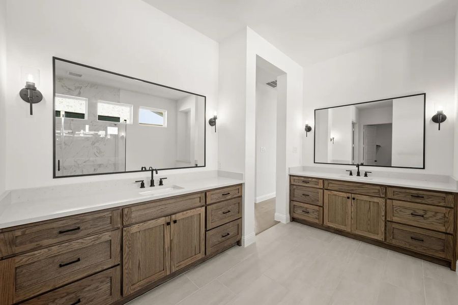 The Gabriella D Primary Suite Bathroom The Gabriella D Primary Suite Bathroom
