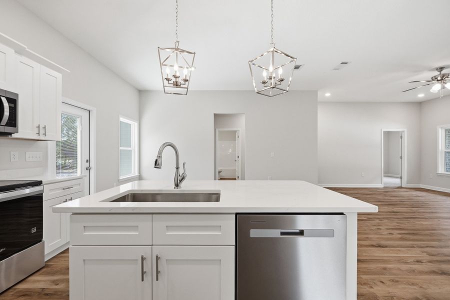 Furnished interior view inside a new home in , Crestview (Image 11).