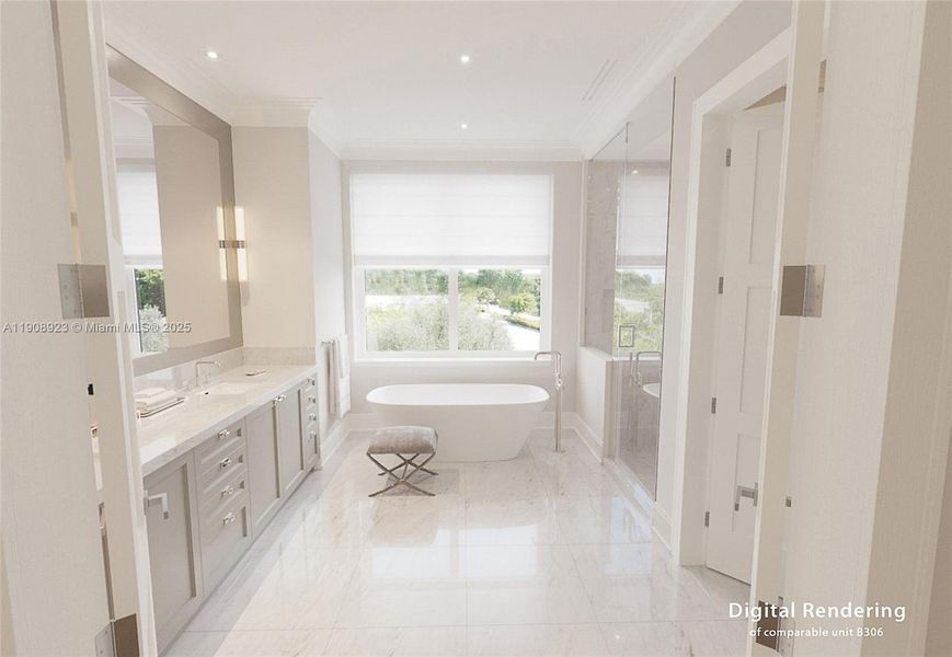 Furnished interior view inside a new home in , Juno Beach (Image 14).