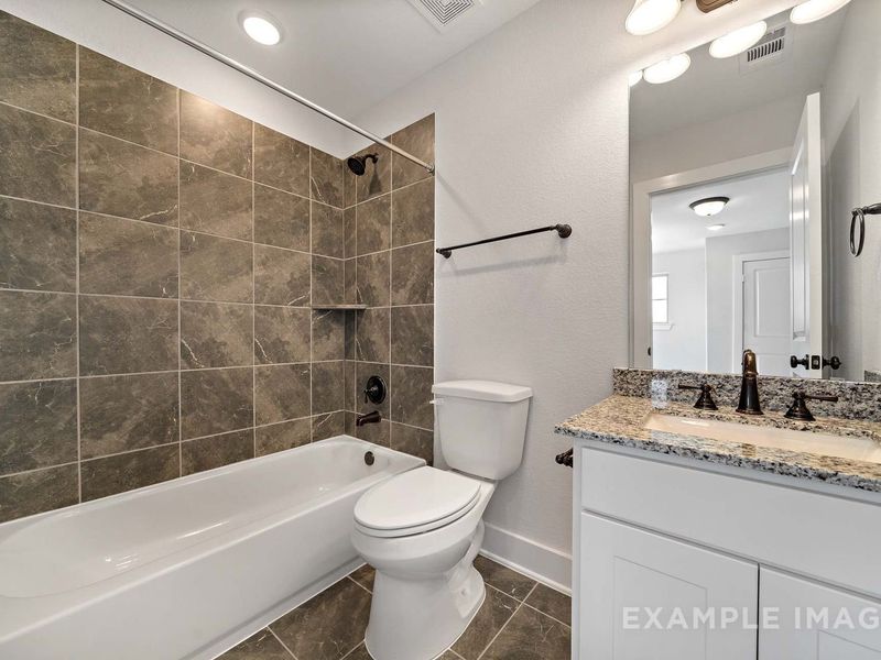 Representative furnished interior of a home built from the The Victoria A by Davidson Homes LLC in Lago Mar, Texas City (Image 28).