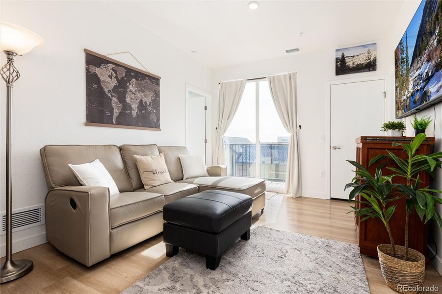 Furnished interior view inside a new home in , Denver (Image 7).
