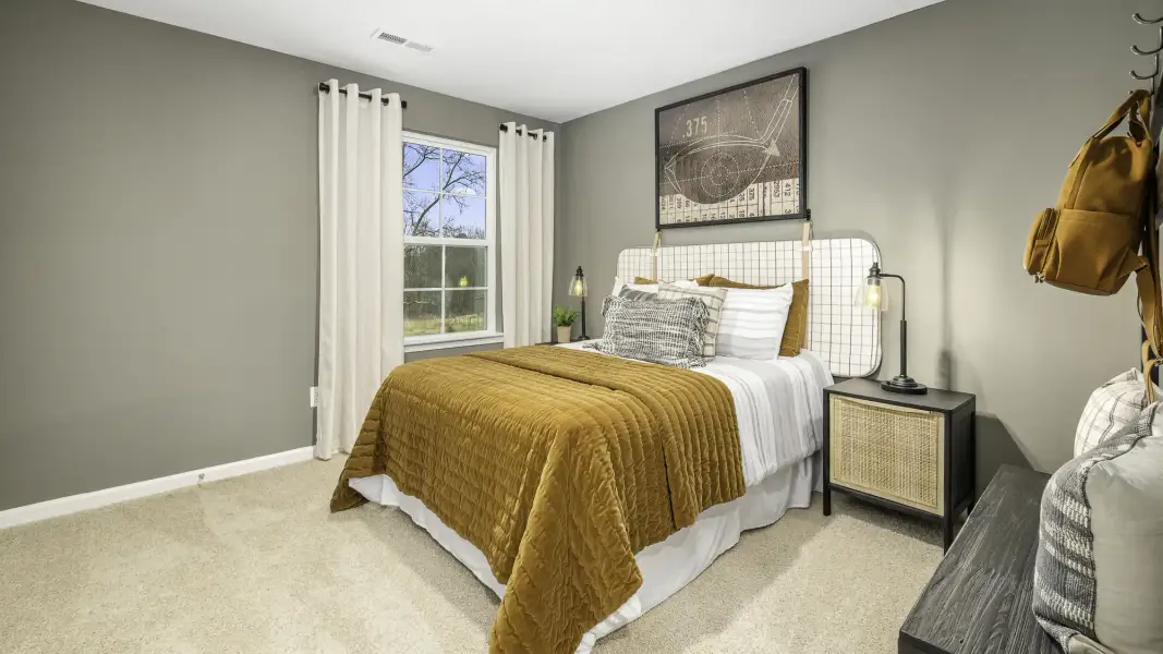 Furnished interior view inside a new home in Quail Haven, Winston-Salem (Image 23).