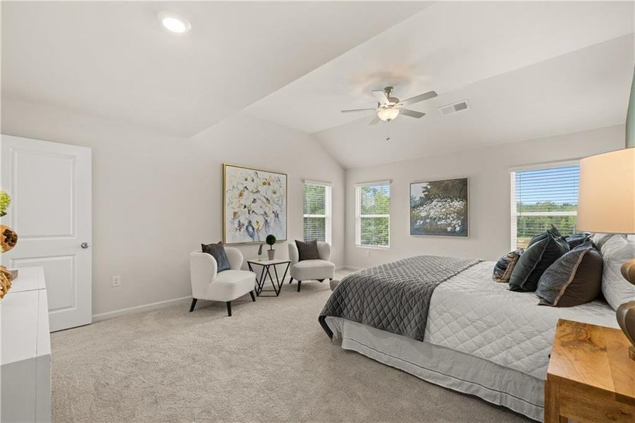 Furnished interior view inside a new home in Barons Court, Ellenwood (Image 23).