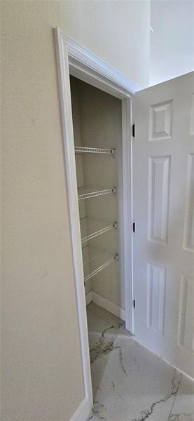 master bath lien closet