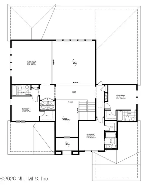 2D floor plan layout of this home in , St. Augustine, FL (Image 5).