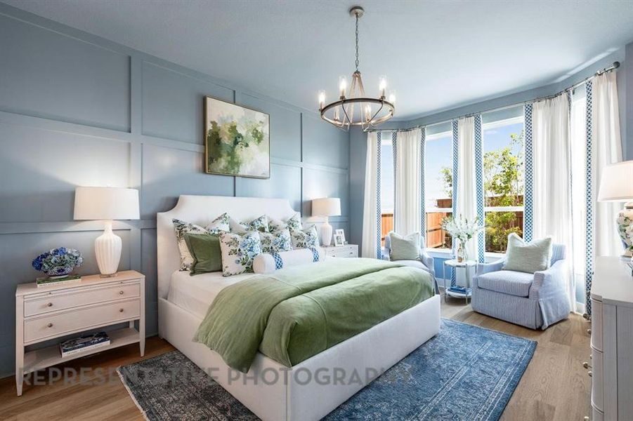 Furnished interior view inside a new home in Tavolo Park, Fort Worth (Image 8).