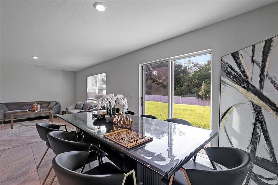 Furnished interior view inside a new home in , Tampa (Image 12). Furnished interior view inside a new home in , Tampa (Image 12).