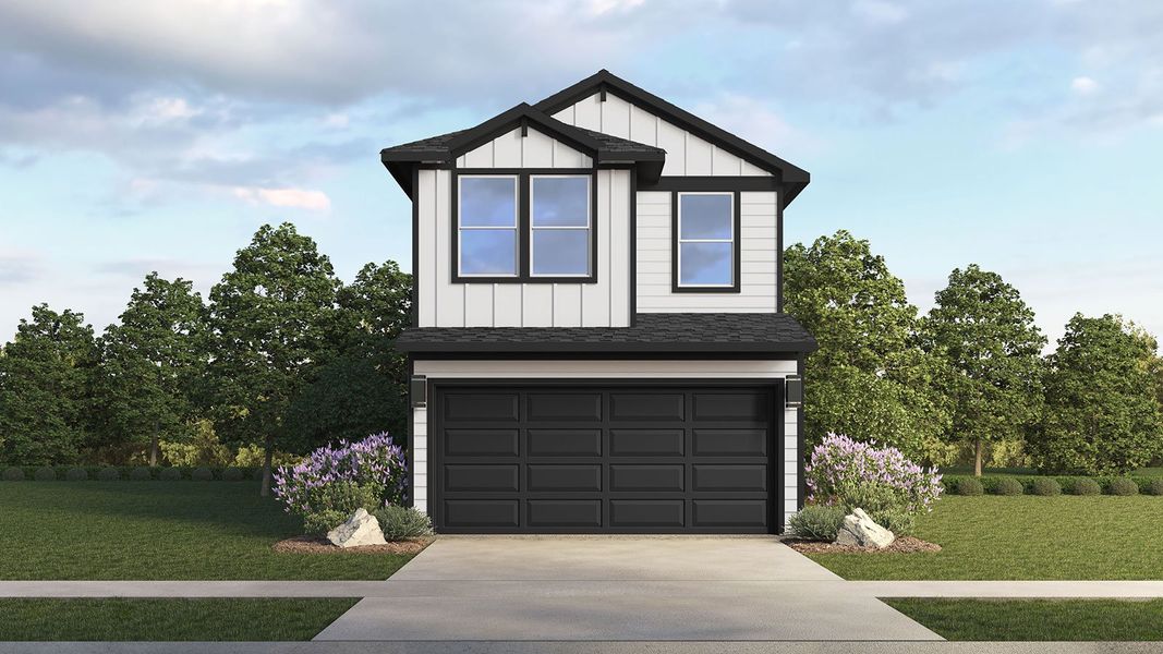 Front exterior of a home in the Murphy Village community, located in Missouri City, TX (Image 11).