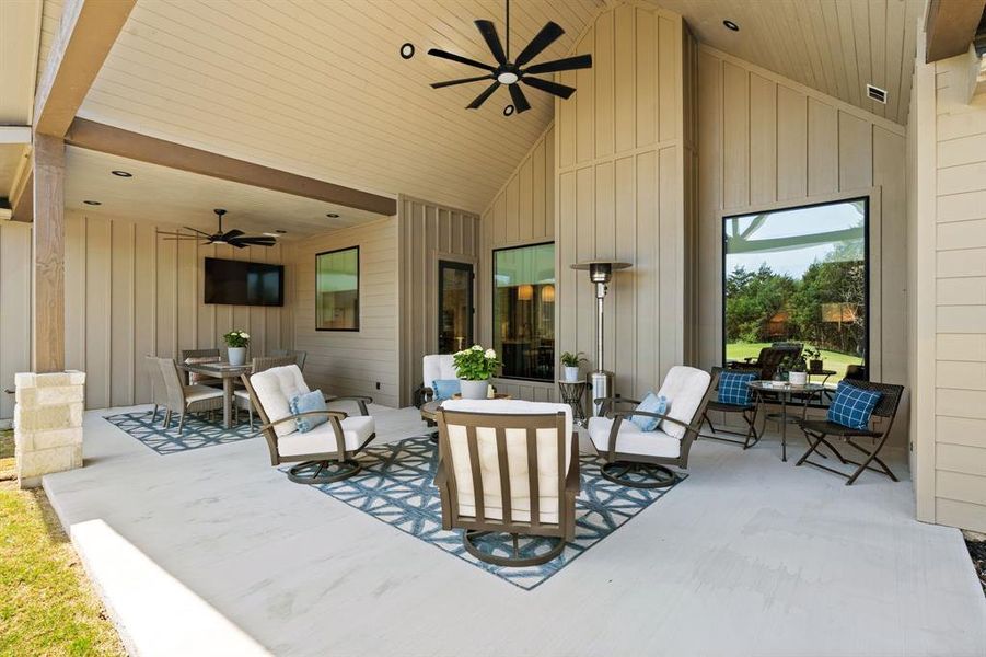 Exterior details and patio area of a home in , Caddo Mills (Image 20). Exterior details and patio area of a home in , Caddo Mills (Image 20).