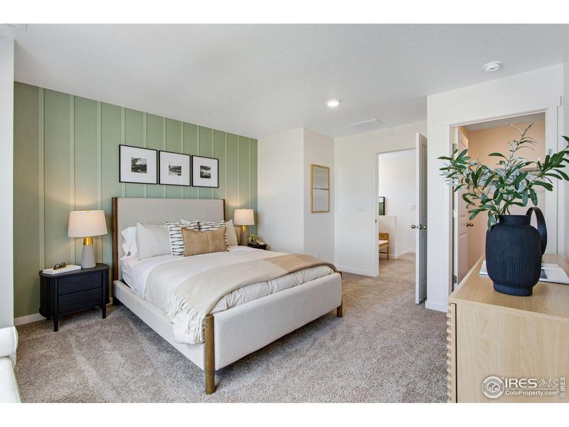 Furnished interior view inside a new home in Tailholt, Severance (Image 16).