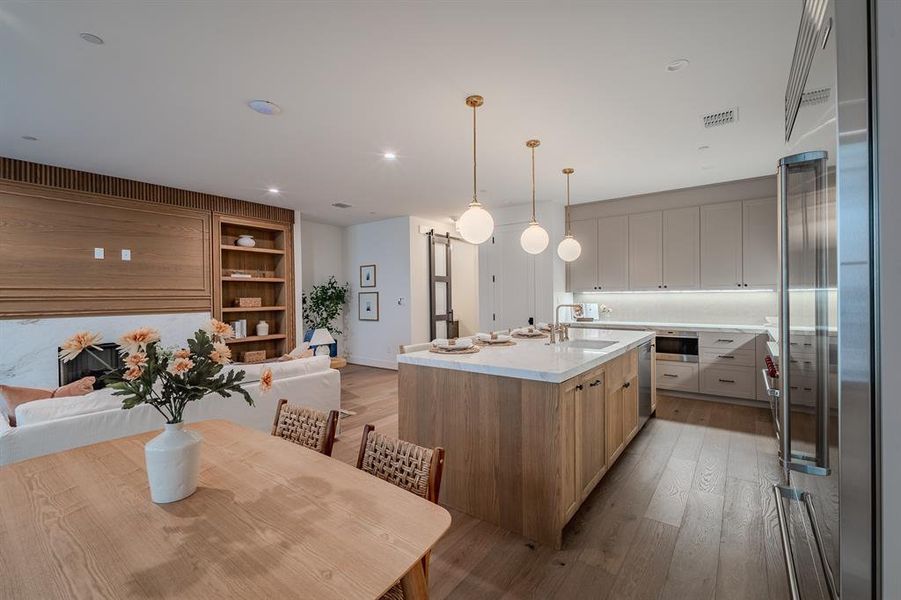 Furnished interior view inside a new home in , University Park (Image 25).