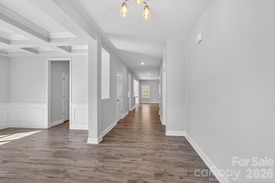 Spacious, unfurnished interior of a new home in Crystal Village, Albemarle (Image 12).