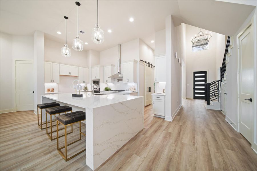 Furnished interior view inside a new home in , Houston (Image 29).