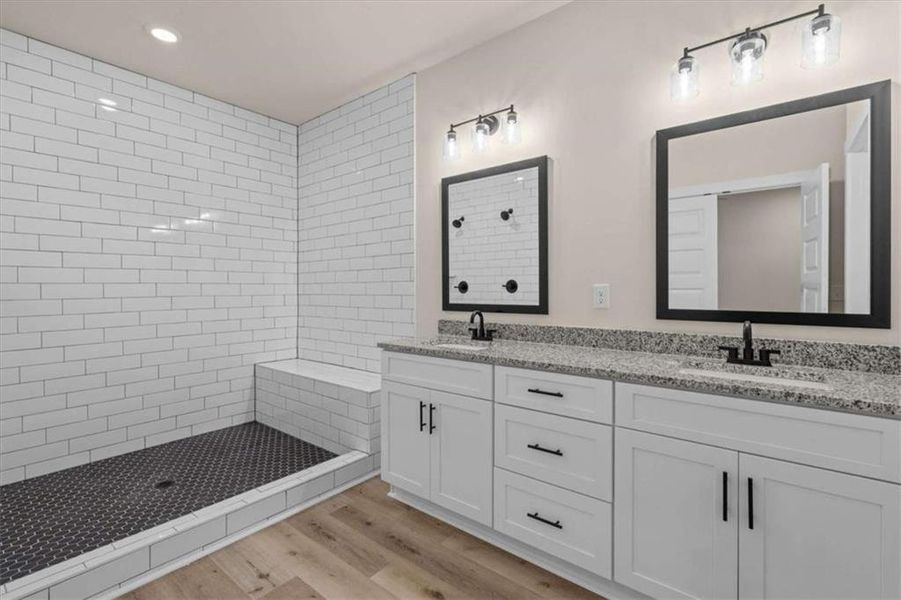 Furnished interior view inside a new home in , Temple (Image 8).
