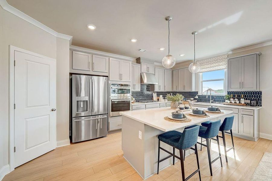 Furnished interior view inside a new home in Falls Creek, Flowery Branch (Image 29).