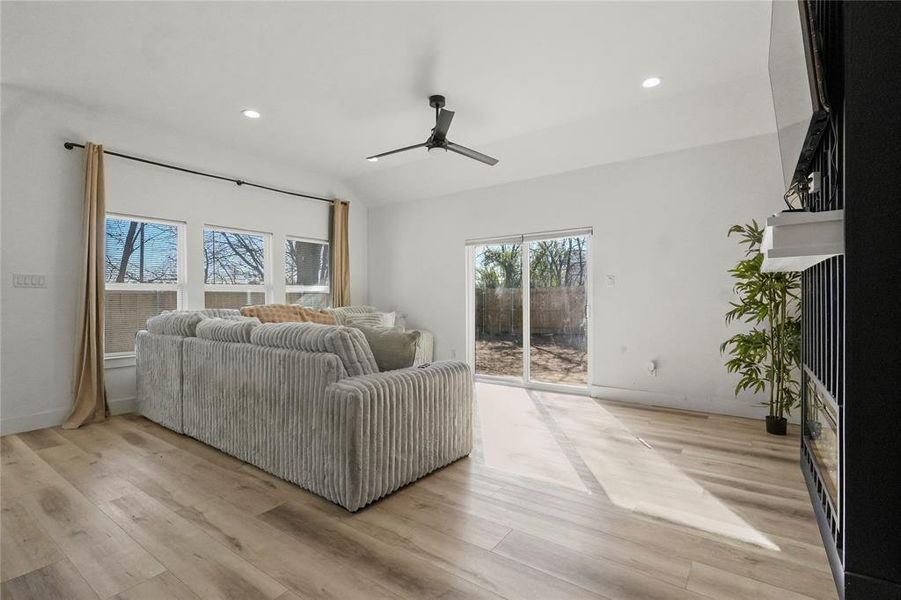 Furnished interior view inside a new home in , Dallas (Image 6).