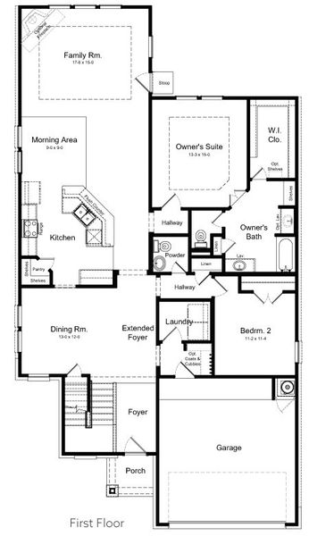 First Floor Floor Plan