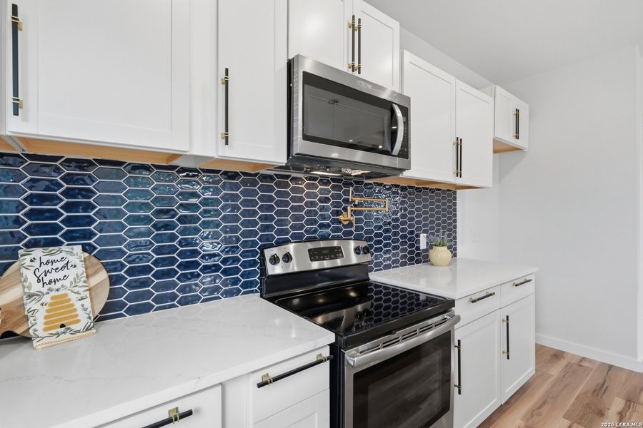 Furnished interior view inside a new home in , Spring Branch (Image 8).