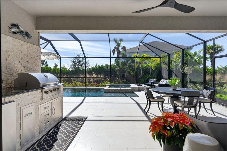 Exterior details and patio area of a home in , Lakewood Ranch (Image 38).