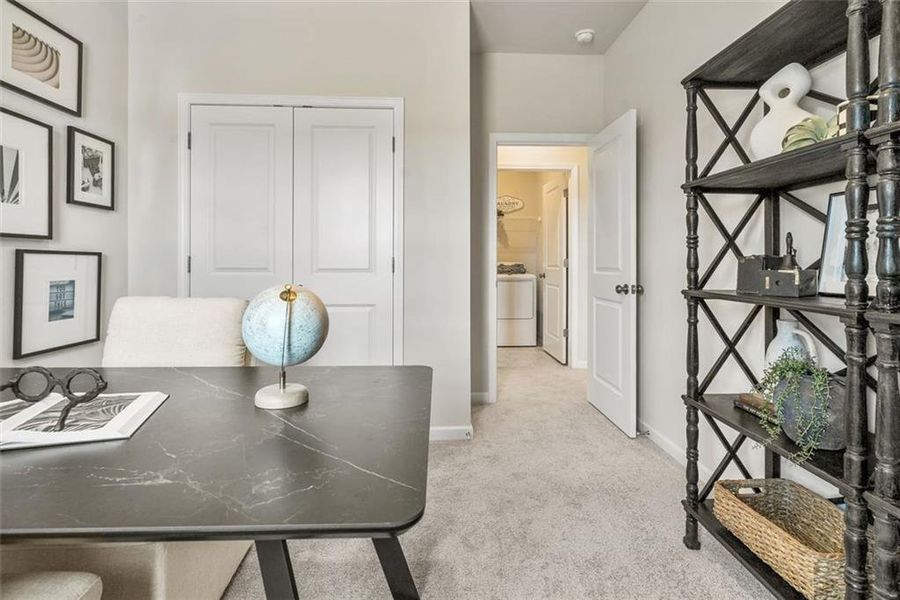 Furnished interior view inside a new home in Henson Square, Lawrenceville (Image 24).