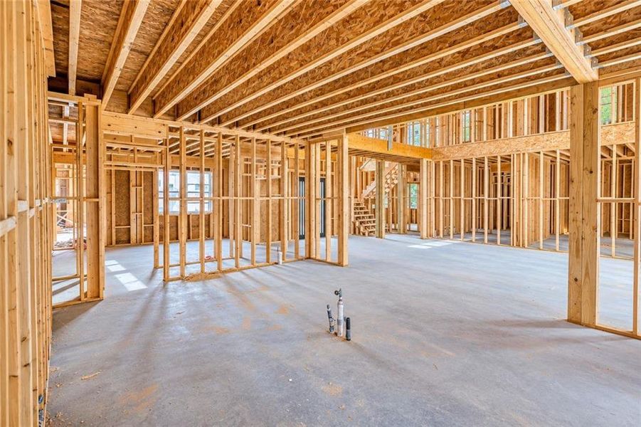 In-progress construction of a new home in , Fairburn, GA (Image 14).