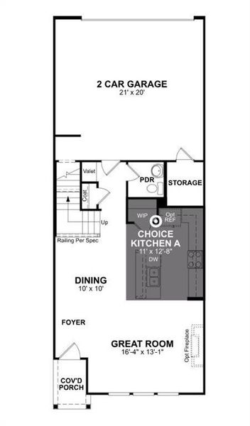 Beazer Homes Bayside Baltic floorplan.
