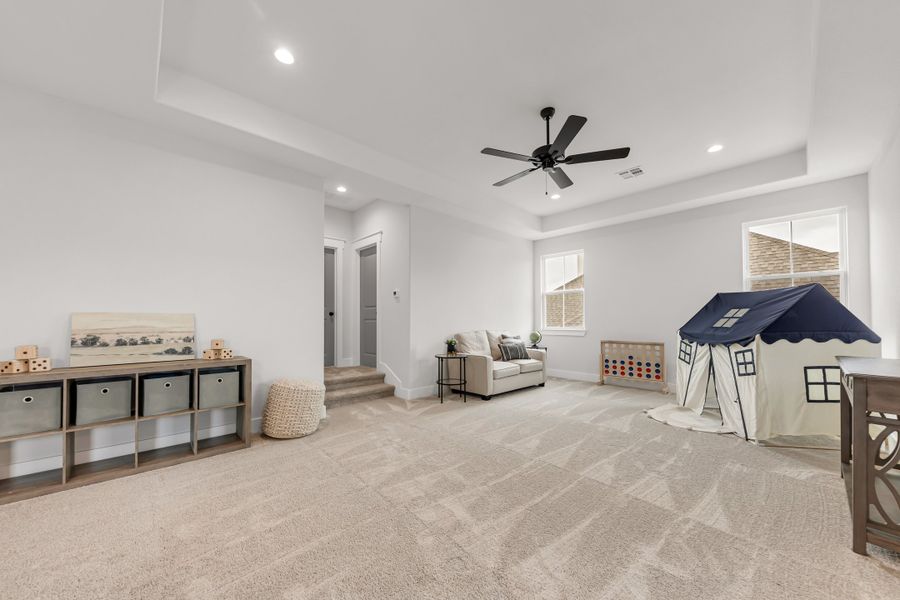 Representative furnished interior of a home built from the The Landry by Reece Homes in Oakmont, Bryan (Image 50).