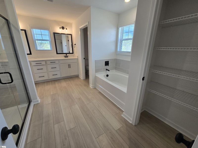 Spacious, unfurnished interior of a new home in Shiloh Trail, Wellford (Image 29).