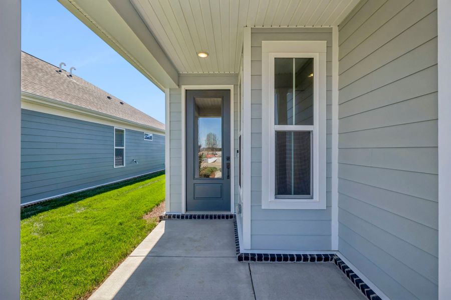 Exterior details and patio area of a home in Del Webb Barton Village, Lebanon (Image 24).