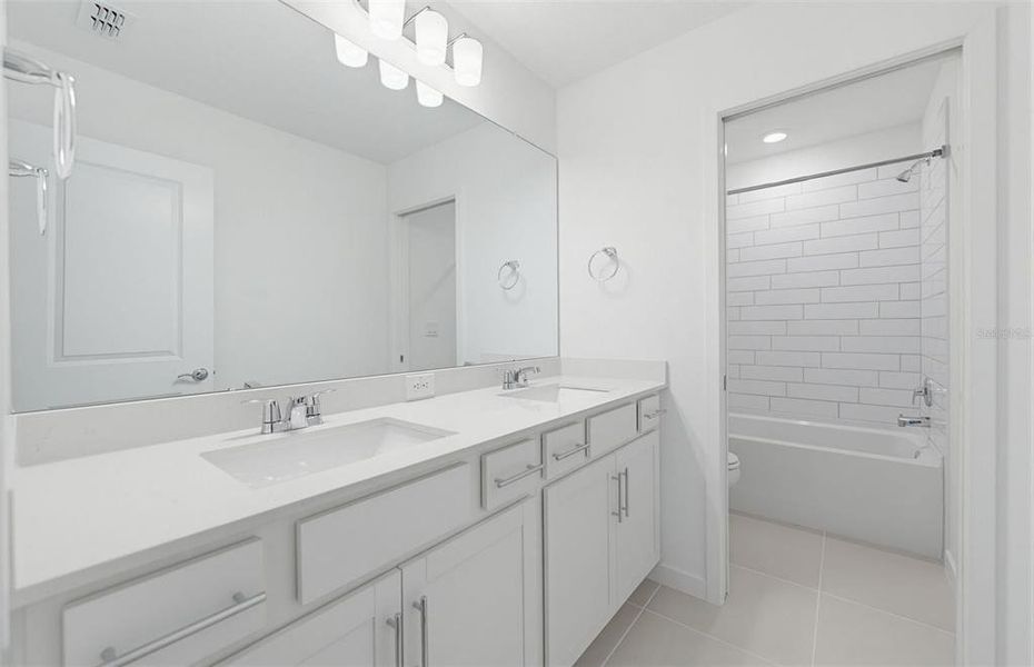 Furnished interior view inside a new home in Vida's Way, Wesley Chapel (Image 6).